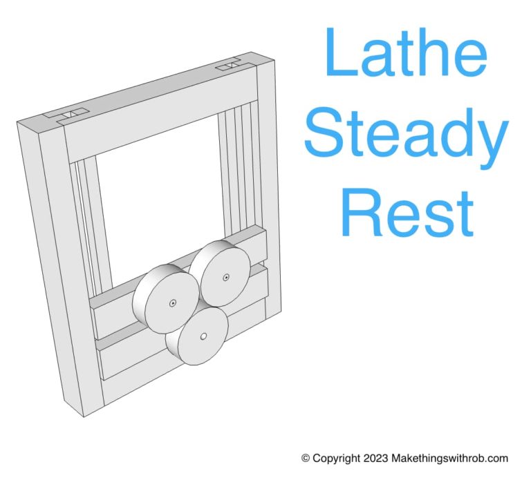 Resting Part Design Make a steady rest for your lathe – Let's Make Things!